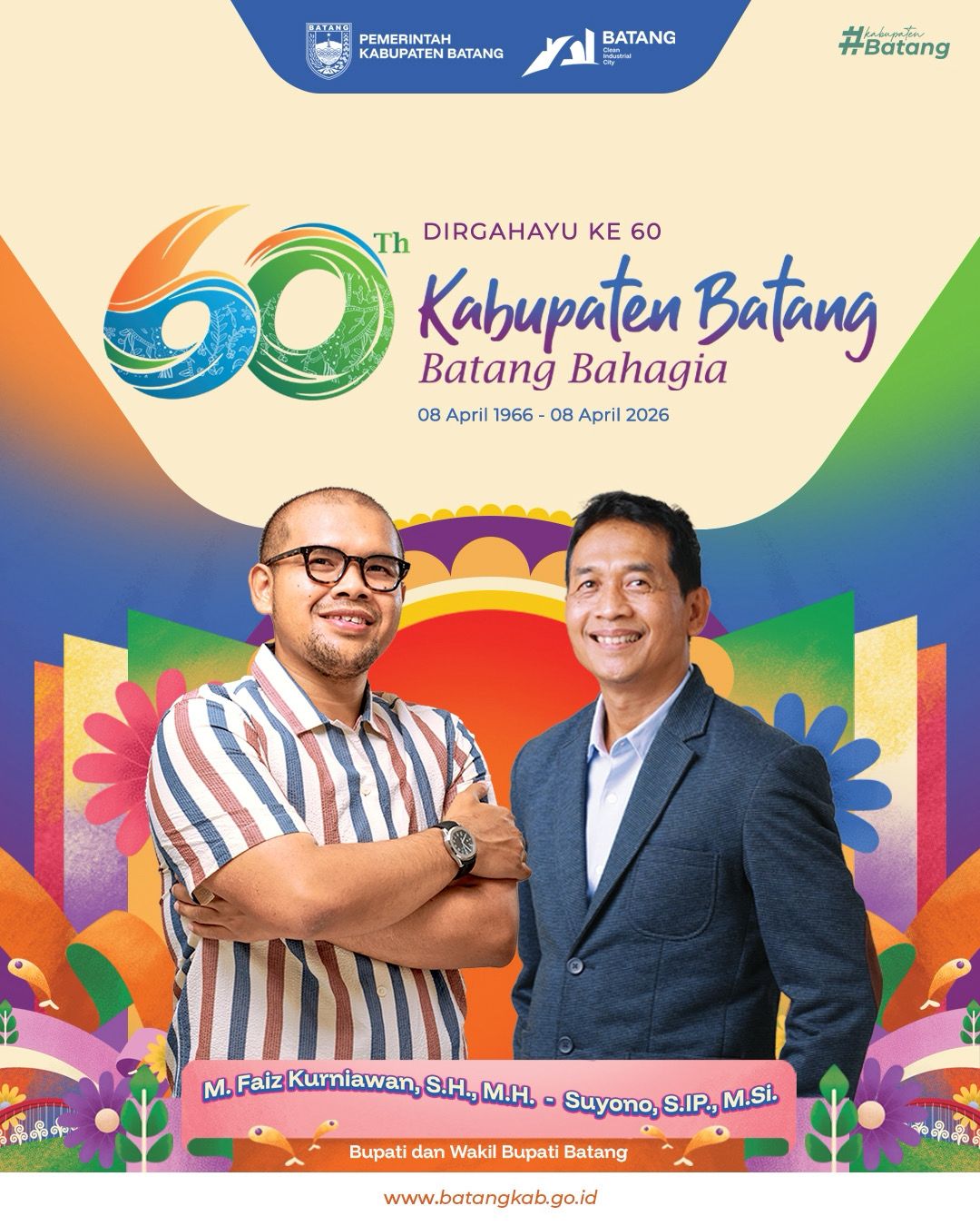 Dirgahayu Ke-60 Kabupaten Batang - Batang Bahagia